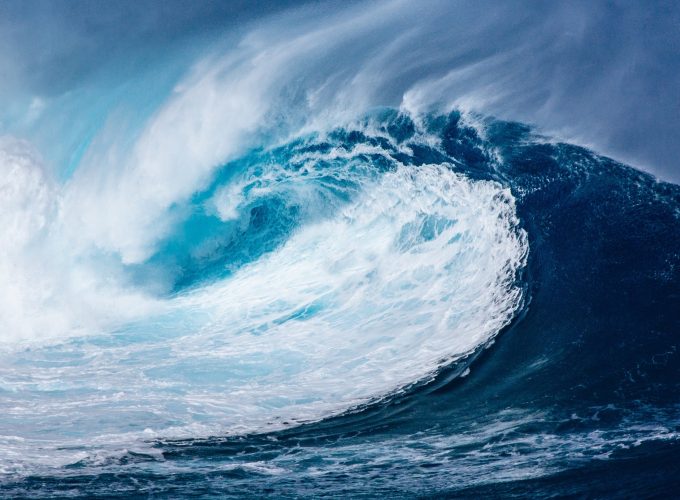 Wallpaper wave, ocean, 4k, Nature 491992944